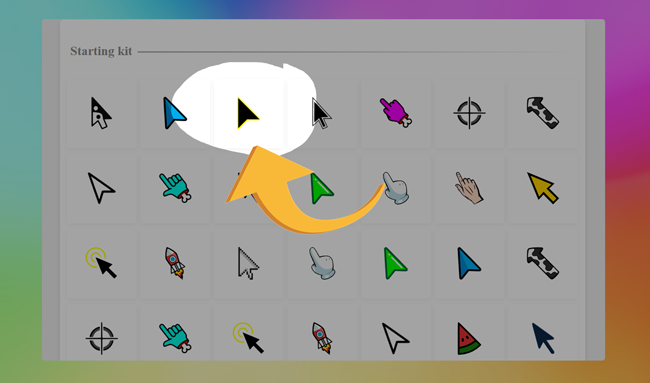 Cursor anwenden