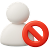 Schwarze Liste-Symbol